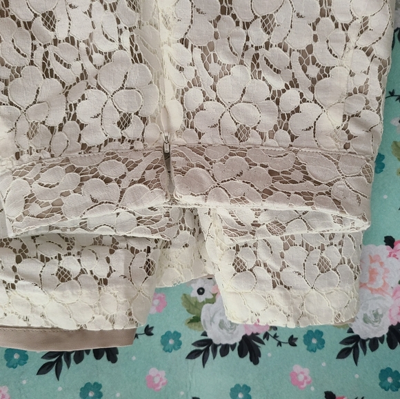 Apt 9 lace overlay pencil skirt sz 14 - Picture 5 of 7